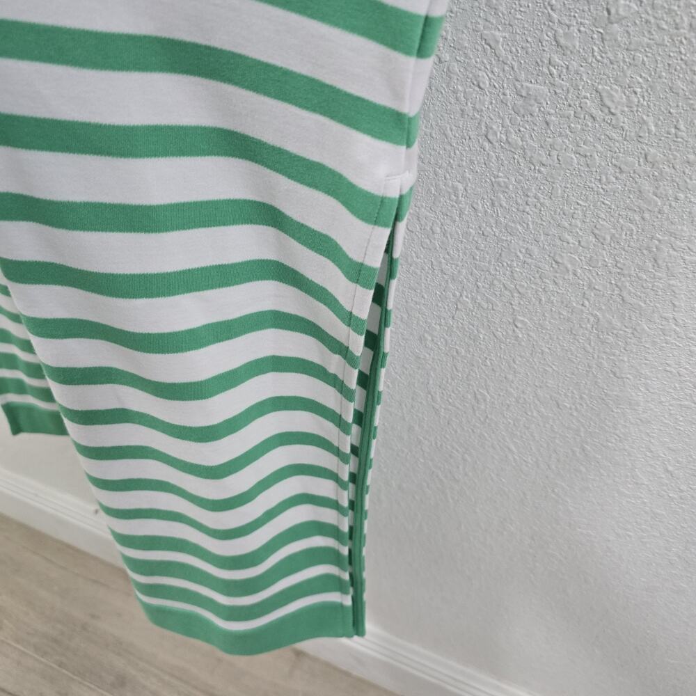 Addison Bay 100% Cotton Poplin Cabana Maxi Sundress Size L - Picture 12 of 12